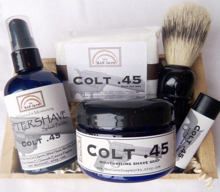 COMPLETE GIFTSET for Men by Man Cave Soapworks - Choose Your Scent