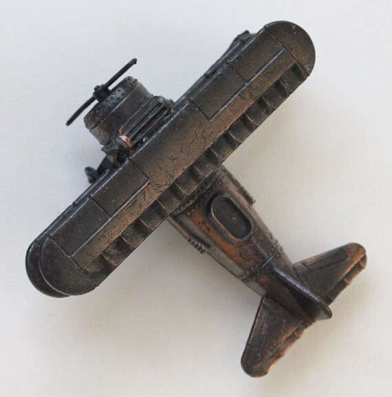 Metal Airplane Pencil Sharpener by albrechtsantiques on Etsy