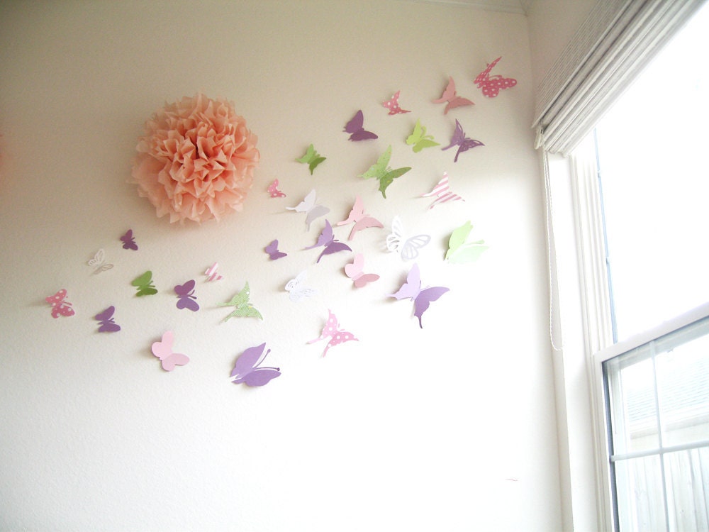 Popular items for 3d butterfly wall on Etsy