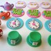 Edible Wonderland Cupcake Toppers - Fondant Cupcake Toppers - Wonderland Mix