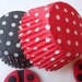 Fondant Cupcake Toppers - Ladybug Mini Party Package - Edible Ladybug Toppers