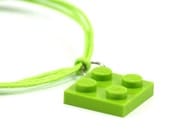 Charm bracelet made with LEGO bricks