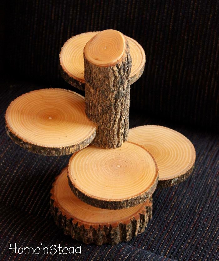 4 Tiered Rustic Stand Candles Flowers Wedding Table Center Piece Home Decor