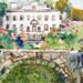 Swan House Greeting Card