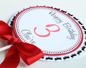Summer Picnic Printable Cake Topper - Vintage Summer Picnic Party Collection by Tweedle Dee Designs