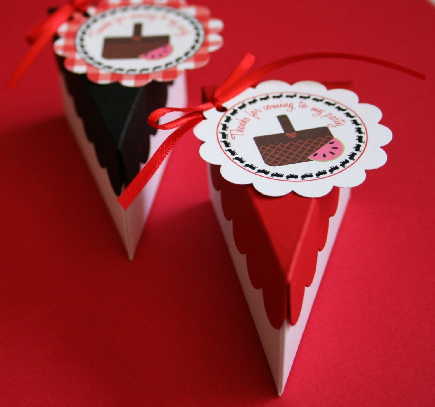 PRINTABLE Favor Tags - Vintage Summer Picnic Collection by Tweedle Dee Designs