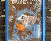 Rock A Bye Land Framed Sheet Music Gus Kahn