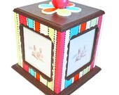 Children's Hand Painted Photo Frame Box