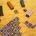 Unbaked fimo canes for polymer clay granny square afghan pattern