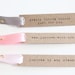 Custom Hang Tags With Satin Ribbon - Set of 24