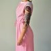 RESERVED - SALE - Sitting PRETTY on the Porch Pink Summer Sundress