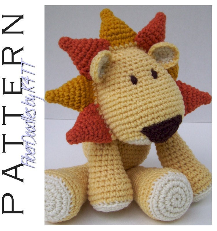 CROCHET PATTERN - KISS Series - Lion