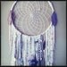 Huge White Dream Catcher, FREE SHIPPING Vintage Trims