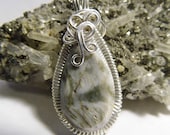 Minnesota Stromatolite Wire Wrapped Pendant