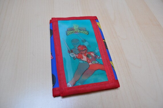 Power Rangers Wallet by antiquarium on Etsy