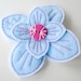 Embroidery Design for Machine Embroidery In-The-Hoop  Symmetrical Flower Number 1 - Two Sizes 4x4 and 5x7