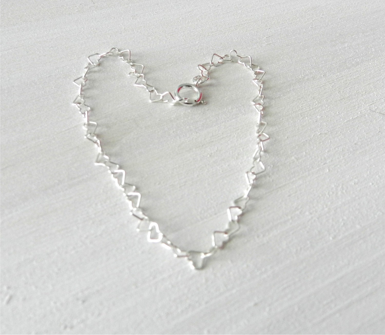 Love links bracelet, lovely bridal or everyday jewelry