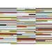 Framed 10 x 14 Giclee Print, Painterly Stripes