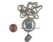 Harry Potter Inspired - Slytherin Crest - Bottle Cap Necklace / Pendant / Charm / Jewelry - FREE SHIPPING