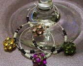 Jeweled Wine Charms