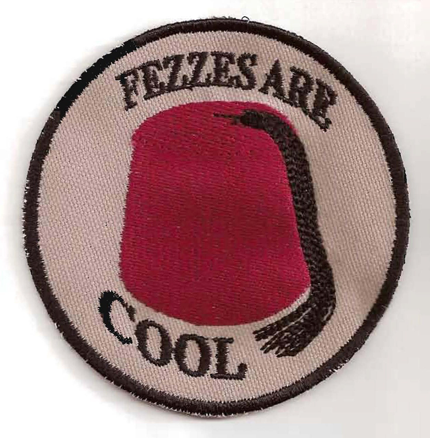 Fezzes are Cool, Doctor Who Fez Patch