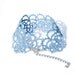 CLEARANCE - Luxurious dusk blue lace bracelet handmade lace cuff