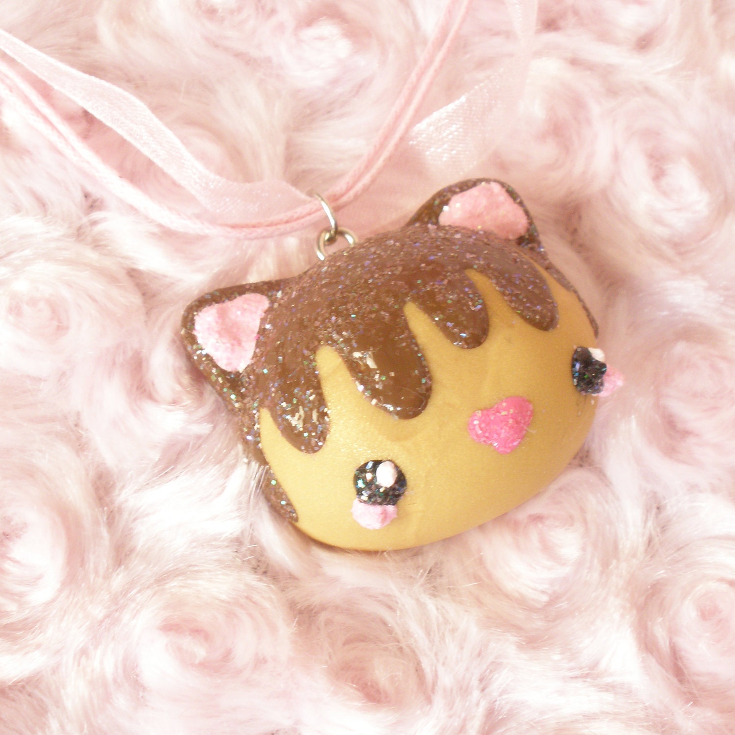 Milk Chocolate Kitty Necklace