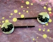 CLEARANCE SALE 25% OFF Bat Hair Pin Set