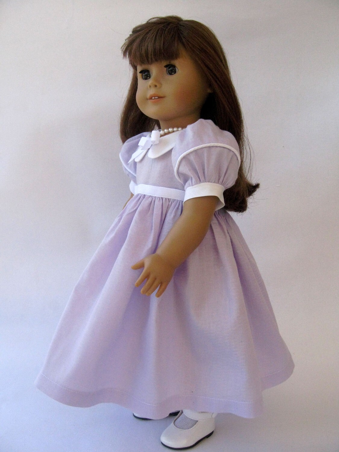 American Girl Doll Clothes Purple Birthday Party Dress