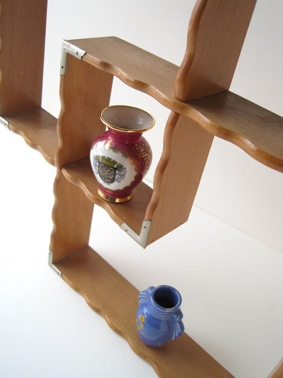 Shelf Display Knick Knack Wood What Not Shelving by WaveSong