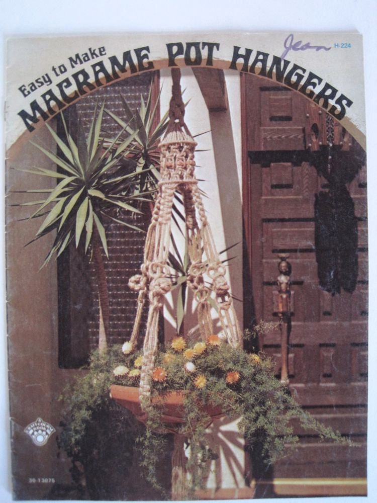 Macrame Plant Hangers Pattern Book