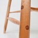 Carved Walnut and Maple Stool