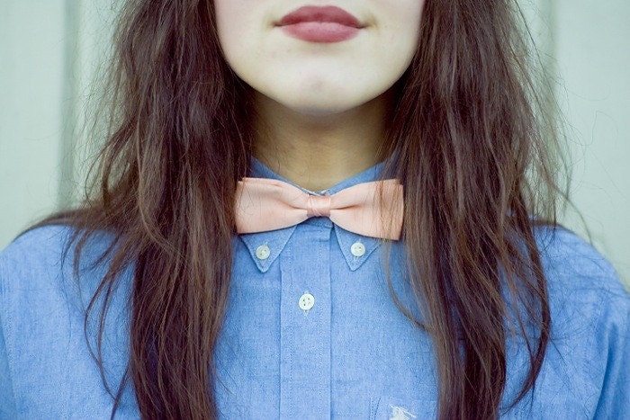 SALE Lot of 3 Vtg Bright Pastel Womens Bowties SALE