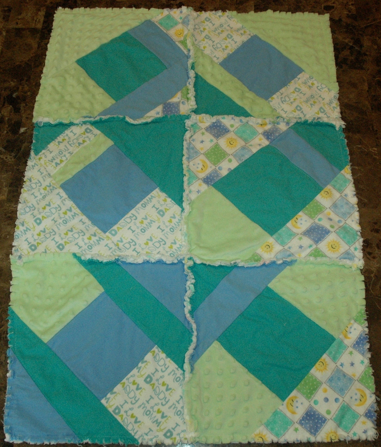 Crazy Rag Quilt