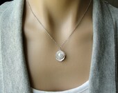 Romantic Lotus Necklace -  gift, mother, wife, sister, daughter, bridesmaid, birthday, resort, graduation
