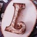 Wooden Guest Book Letter with Twig Style Pen - Any letter available- 250-400 signatures- rustic, woodland, personalized wedding
