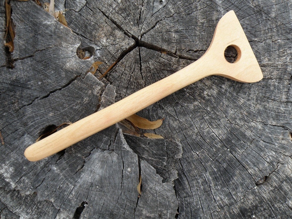 Gravy or Sauce Paddle Cherry Wood
