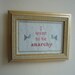 Sex Pistols Anarchy cross stitch sampler PDF pattern