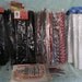 Box 5 Craft Pipe Cleaners, Assorted colors and multiples.