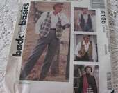 McCalls 6105 Vest Pattern