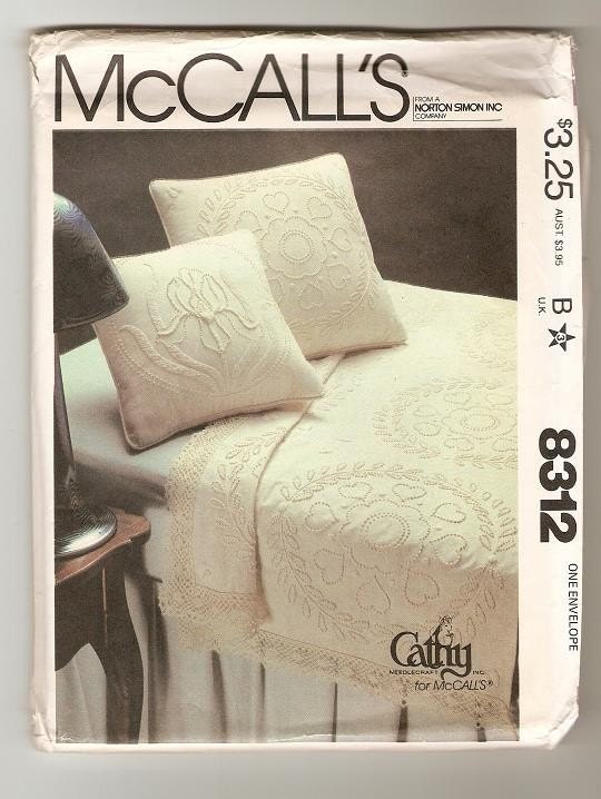 McCalls 8312 Candlewicking Patterns and Transfers