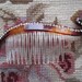 Vintage 1940s Rhinestone Paste Celluloid Hair Comb Faux Tortoise Shell Bride Bridal Wedding Special Occasion