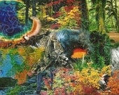 Jigsaw Fantasy Puzzle Hand Cut 4 x 6 with 24 Pieces Ready to Ship
