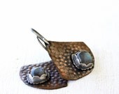 Copper Labradorite earrings Tribes Handmade gifts Under 50