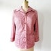 vintage 1960s jacket : SPECKLED CRANBERRY coat