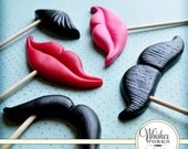 Photobooth Party Props - The Bosom Buddies - Set of 5