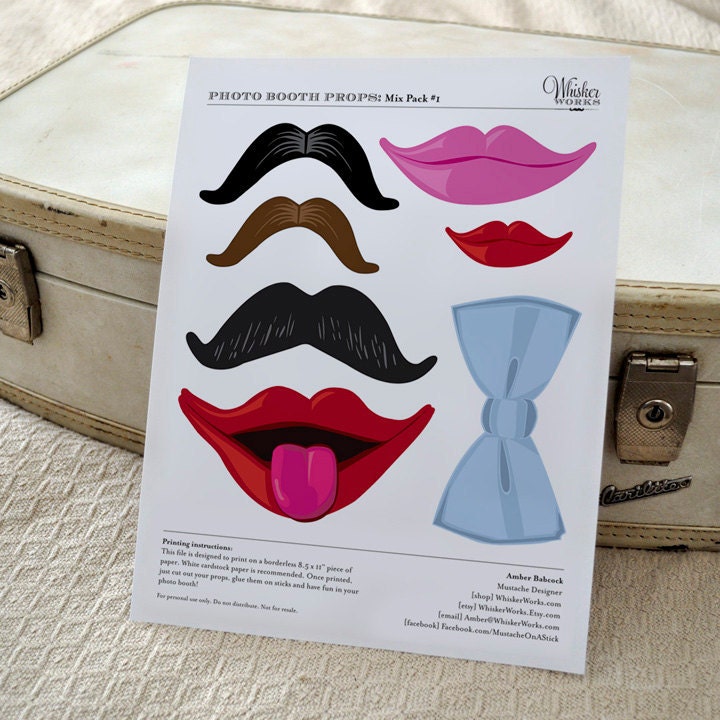DIY Photo Booth Printables - Mix Pack - No. 1 Il_170x135