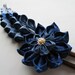 Summer's Sky Kanzashi Hair Fork in Blue