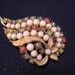 SALe // estate Vintage signed ART AUTUMNn Leaf Pastel RHINESTONES PIN Brooch costume jewelry