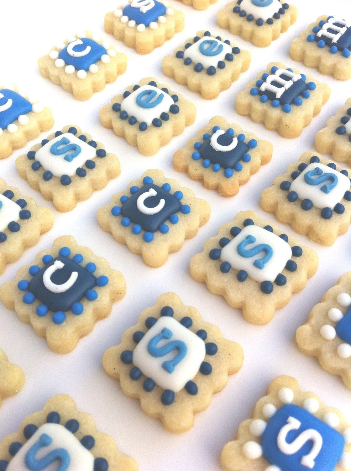 Monogram Tile Cookies (3 dozen)